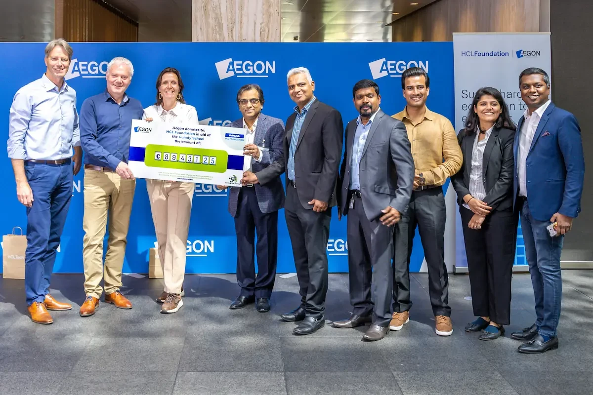 Aegon helpt met donatie via ITdonations de allerarmsten in India met gratis onderwijs