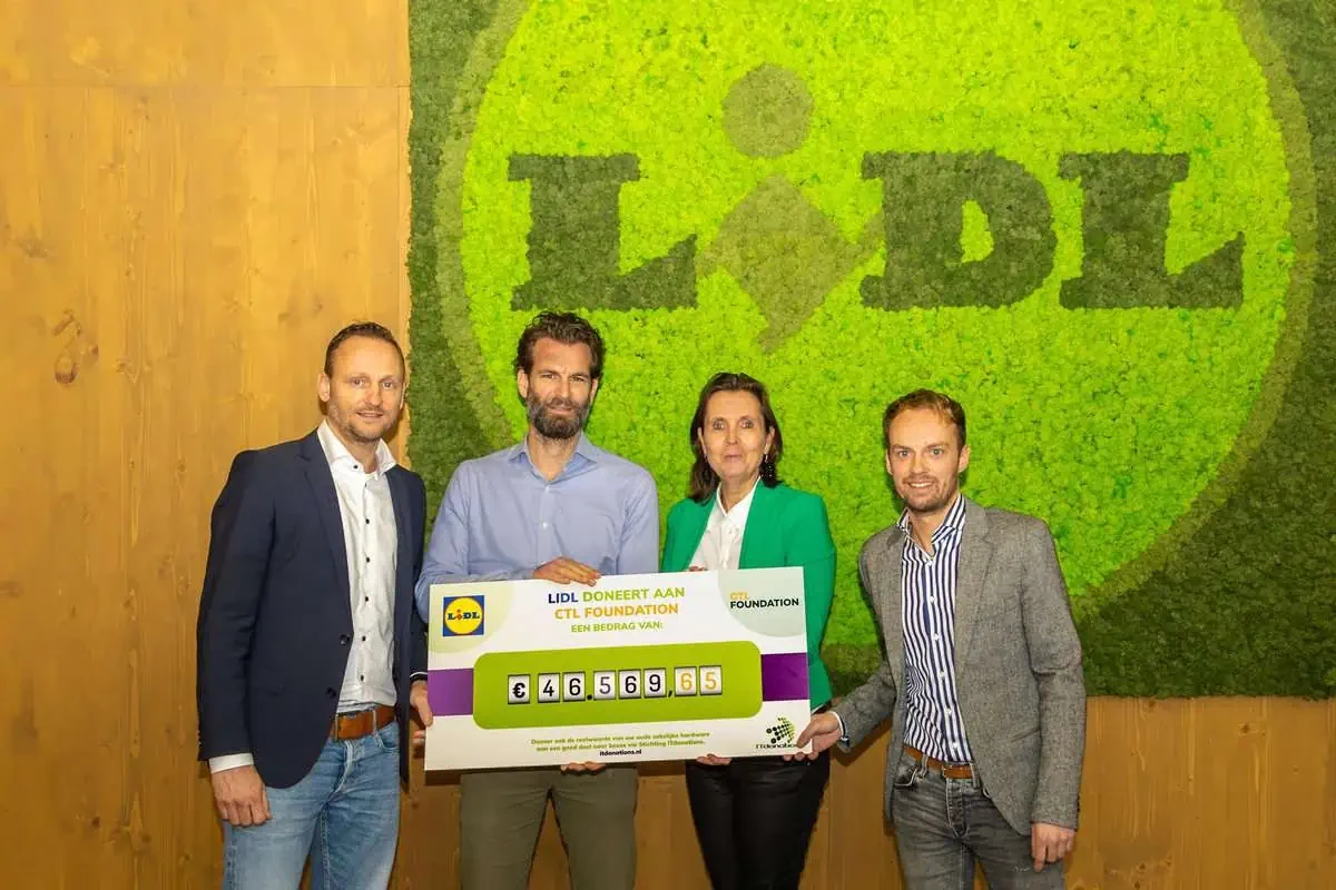 Lidl donates proceeds from old IT equipment to Closing the Loop Foundation