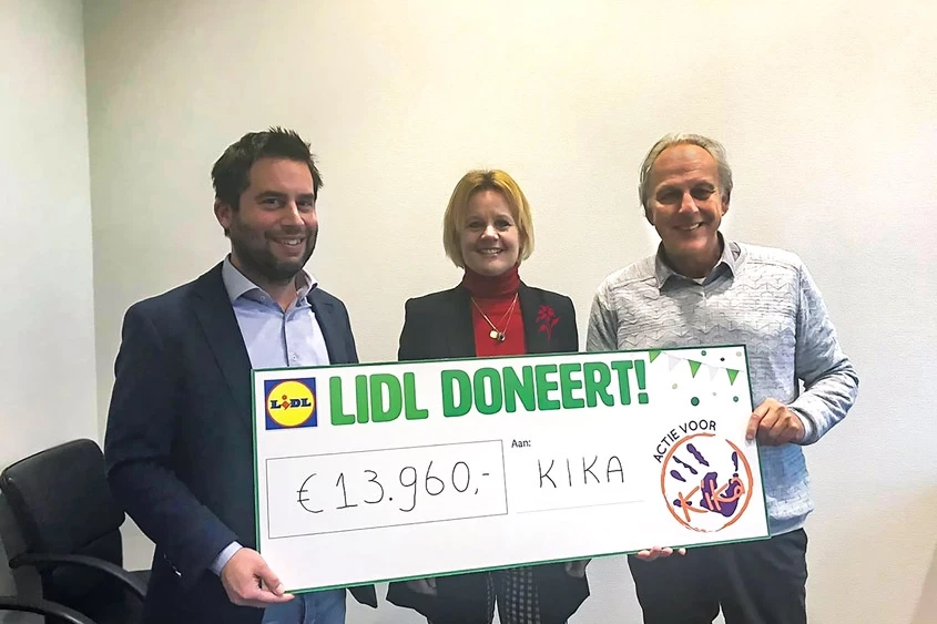 Lidl donates their old hardware to KiKa
