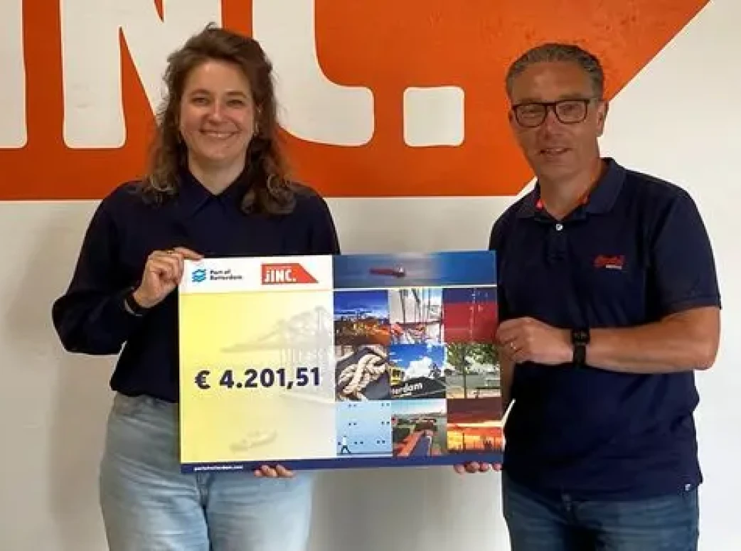 Port of Rotterdam donates residual value of old hardware to 6 charities
