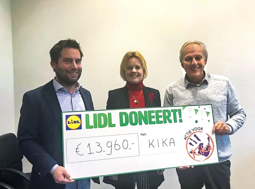 Lidl donates their old hardware to KiKa